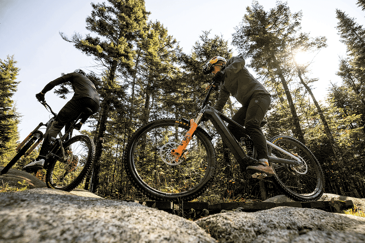 Social Ride by Forbidden Norco Pivot Transition Yeti