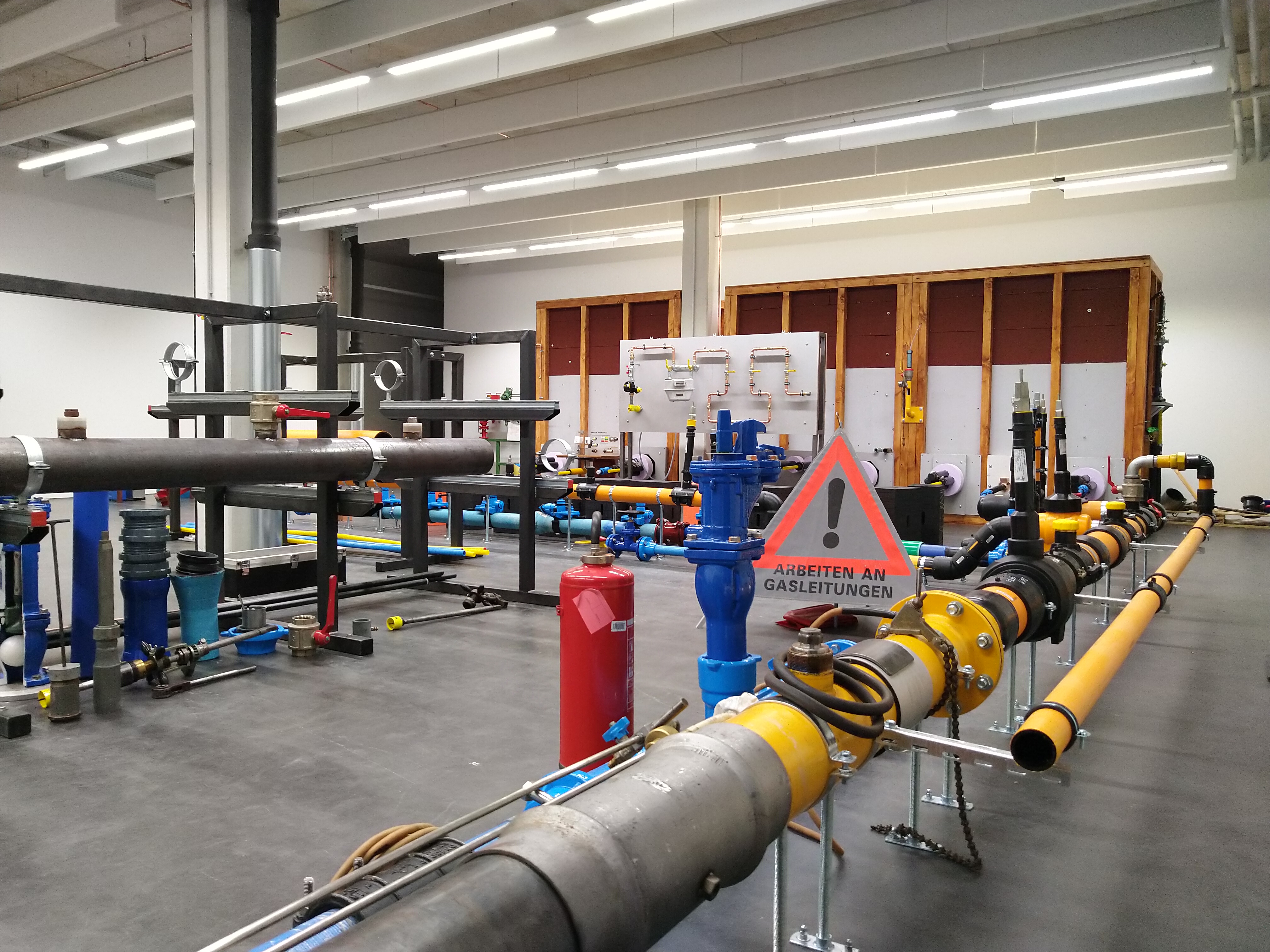 Sicherung der Gasinstallation