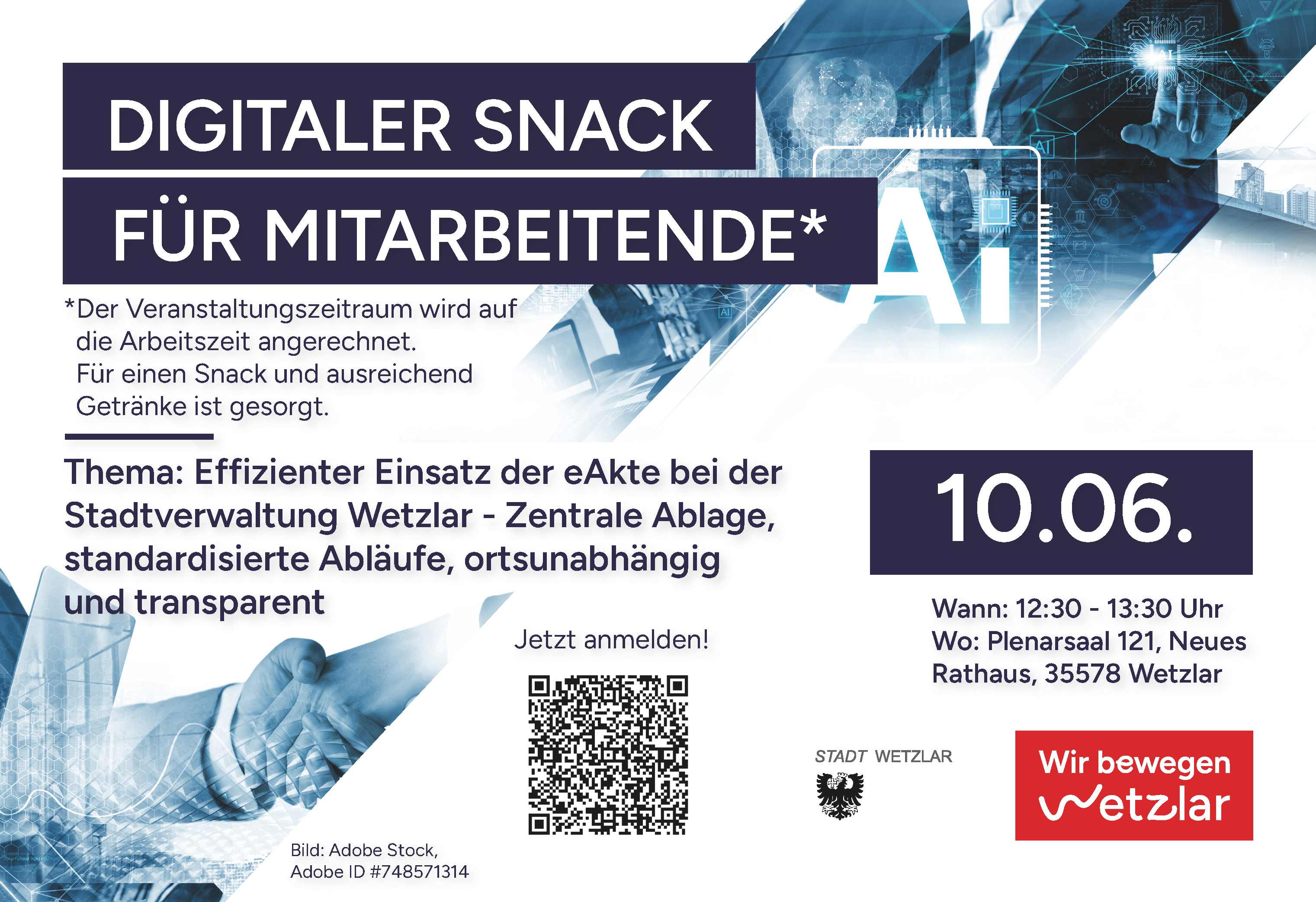 Digitaler Snack - sei dabei!