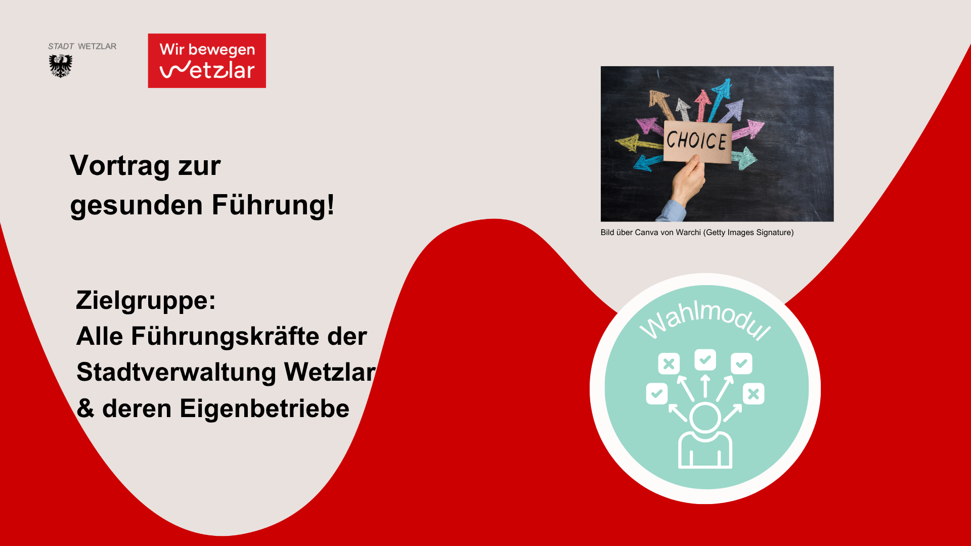 Vortrag zur gesunden Führung