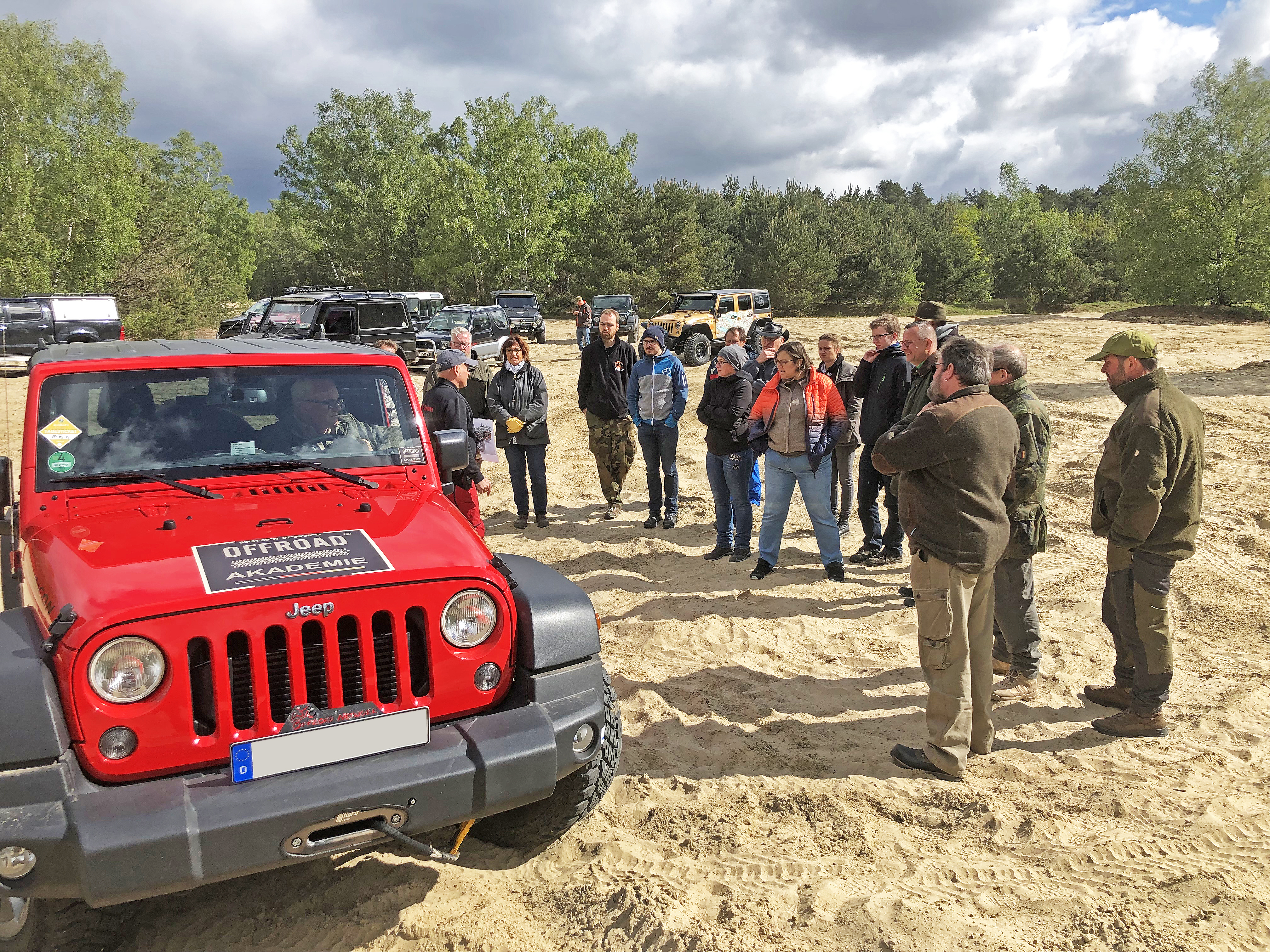Allrad Training Geländewagen