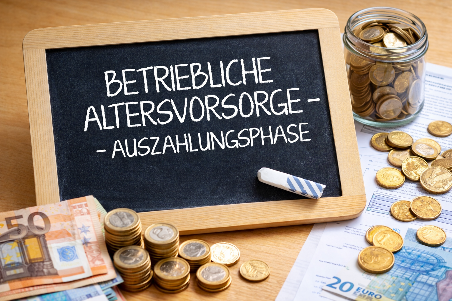 Betriebliche Altersvorsorge - Auszahlungsphase