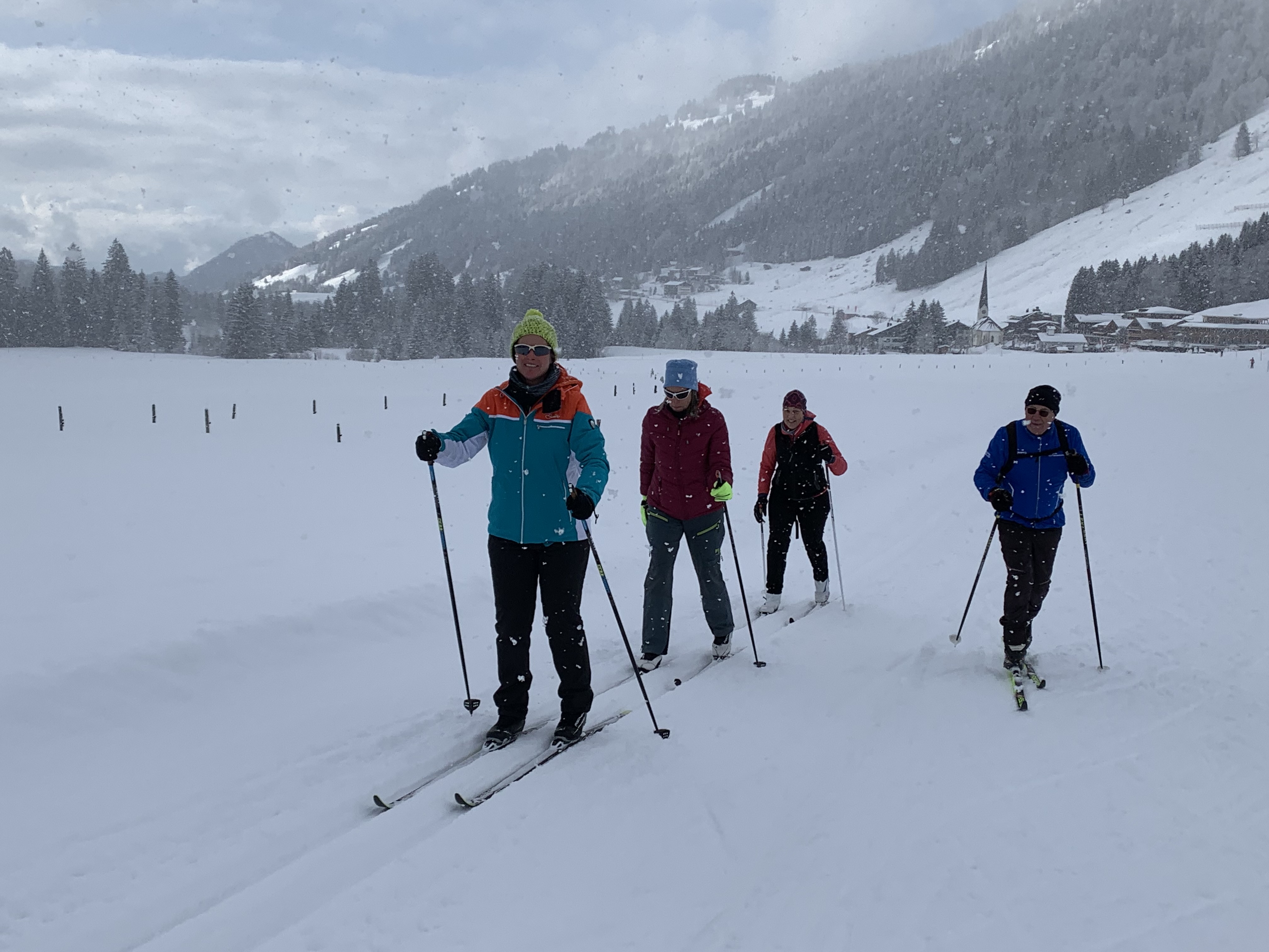 SCG Langlaufwochenende in Hittisau