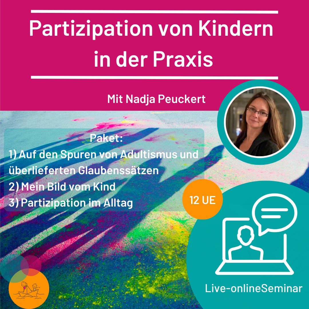 Partizipation von Kindern in der Praxis (3-teilige Fortbildung / 12UE)