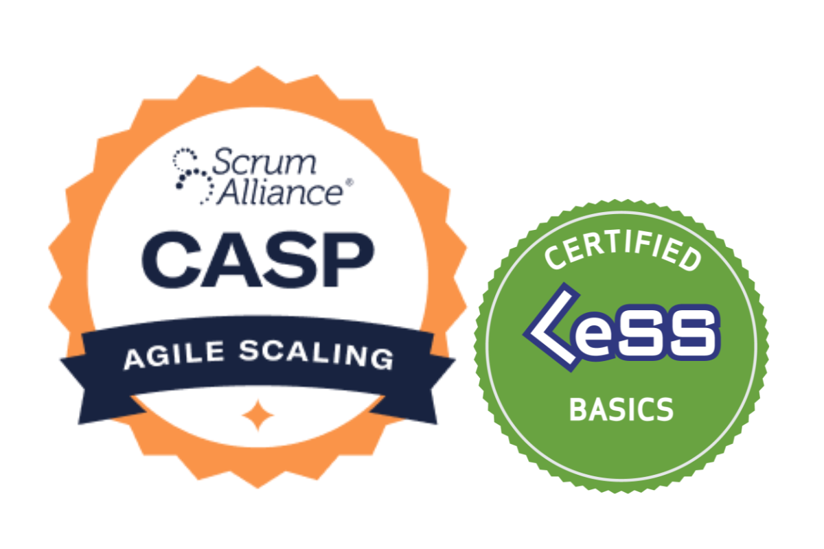 Certified Agile Scaling Practitioner® & Certified LeSS Basics (English)